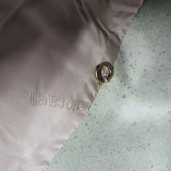 Roberto Cavalli Vintage SS2001 Collection Teal Gold Cupro Denim Blazer RARE - Picture 9 of 14